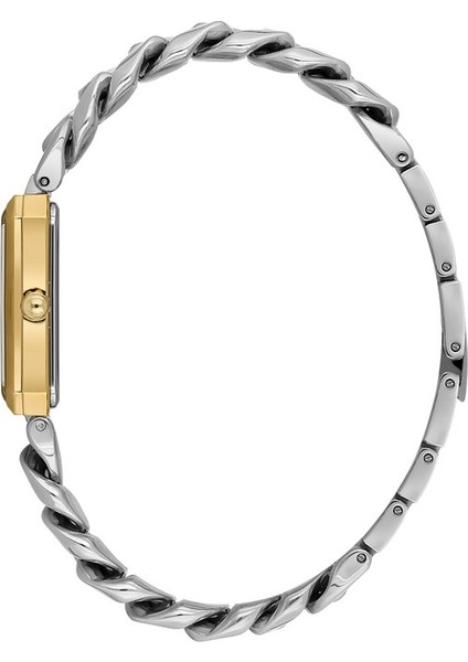 Danıel Kleın DKE.1.10807-6 Altın Kaplama Dikdörtgen Kadın Kol Saati fiyatları