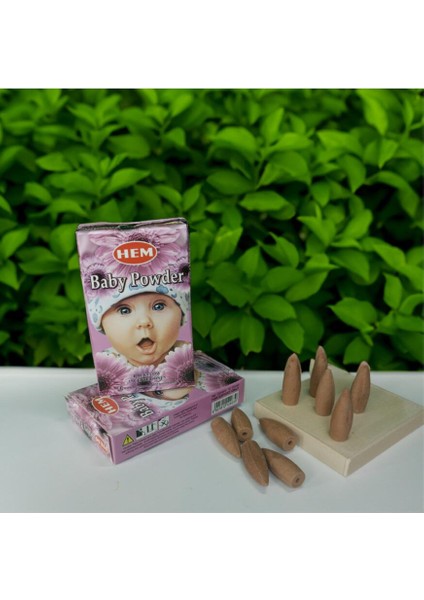 Baby Powder Back Flow Geri Akış Tütsü 10 Lu