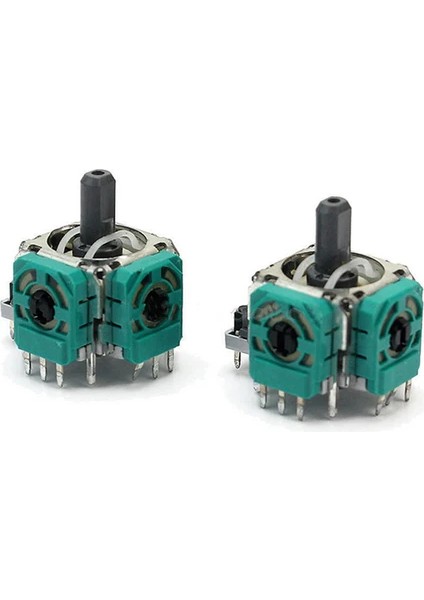 2 Adet Microsoft Xbox One Kablosuz Denetleyici Için Sensör Tabaş 3D Analog Joystick Çubuk Sensör Lehimleme Gereklidir Modülü Potansiyometreler Orijinal Uyum