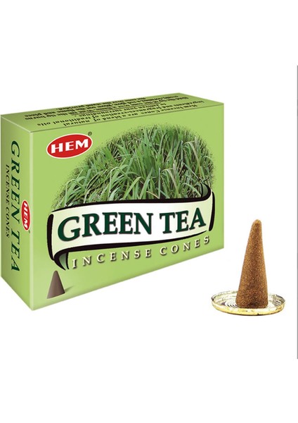 Green Tea - Yeşil Çay Cones Tütsü