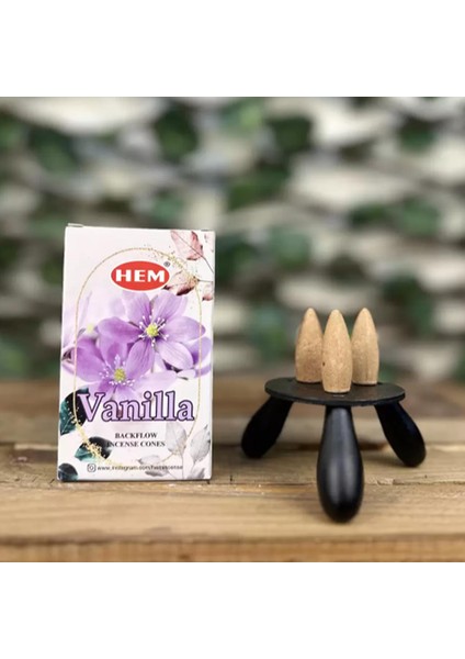 Vanilla Vanilya Back Flow Geri Akış Tütsü 10 Lu