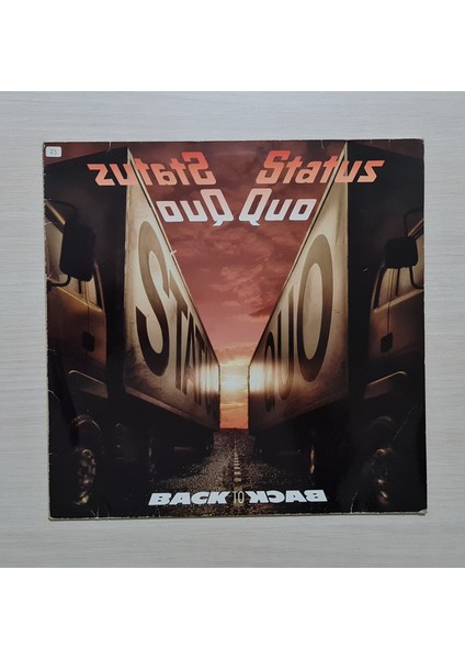 - Back To Back - 1983 - Dönem Baskı Plak - Longplay - Lp