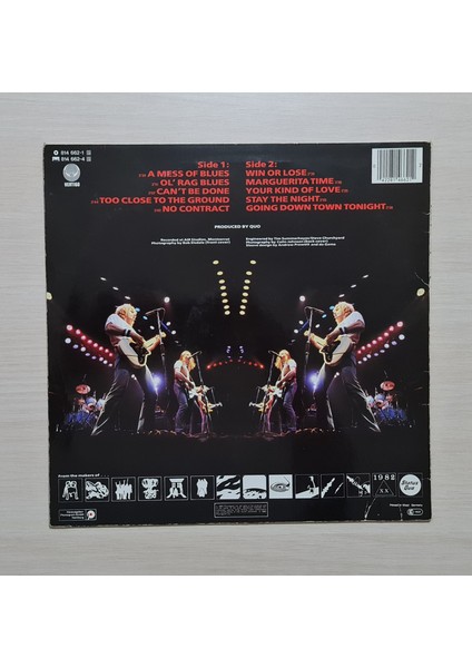 - Back To Back - 1983 - Dönem Baskı Plak - Longplay - Lp fiyatları