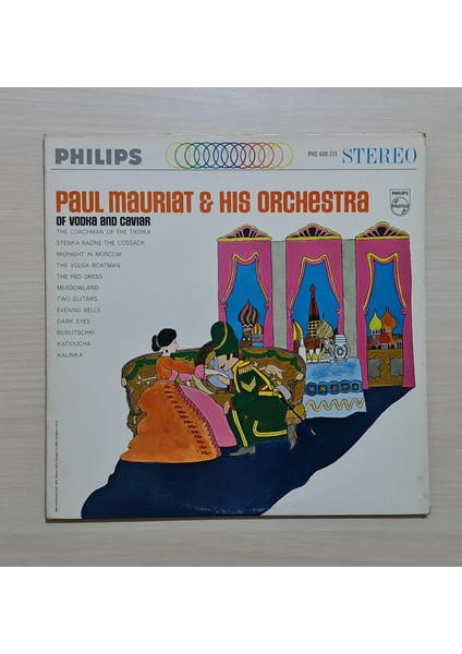 & His Orchestra - Of Vodka And Caviar - Dönem Baskı Plak - Longplay - Lp