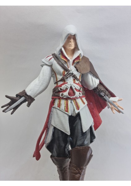 Suikastçı: 3D Baskı Ezio Figürü (Defolu)