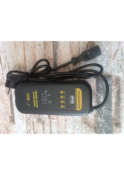 Şarj Cihazı Elektrikli Bisiklet 48V 20AH (Dolum Göstergeli)