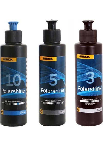 10 Ince Pasta 5 Hare Giderici ve 3 Boya Koruyucu Wax 250 ml