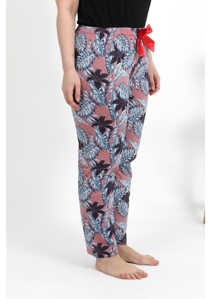 Kadın Pamuklu Büyük Beden Alt Pijama 27557 Somon fırsatları