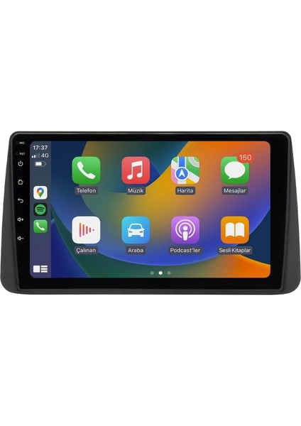 Fiat Egea Cross Android Multimedya Sistemi (2015-2023) For-X 6/128 modelleri