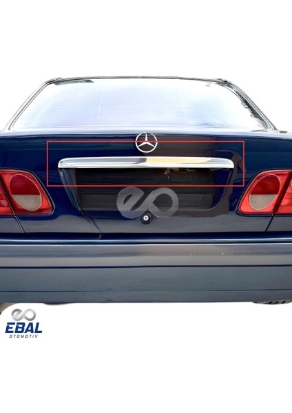 Mercedes Benz E Klasse W210 Krom Bagaj Çıtası 1995-2002 P. Çelik fırsatları