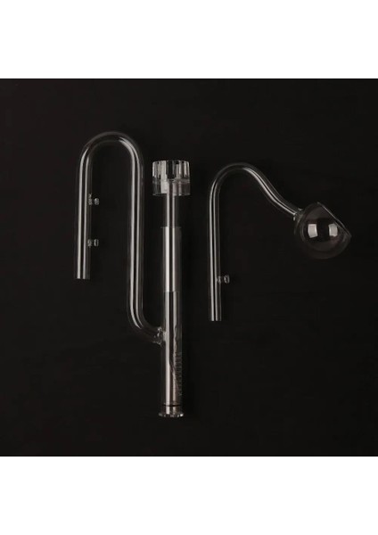 Aquapro Poppy Premium Glass Pipe 12MM Dış Filtre Cam Emiş Basış