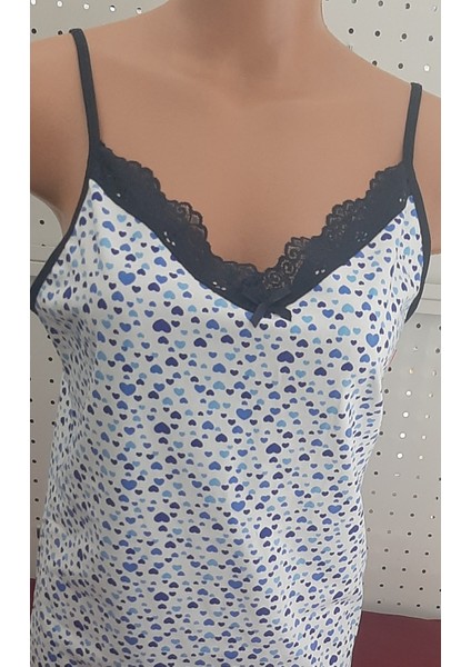 Kadın Empirme Ip Askılı Atlet 2'li Paket Beden 2XL