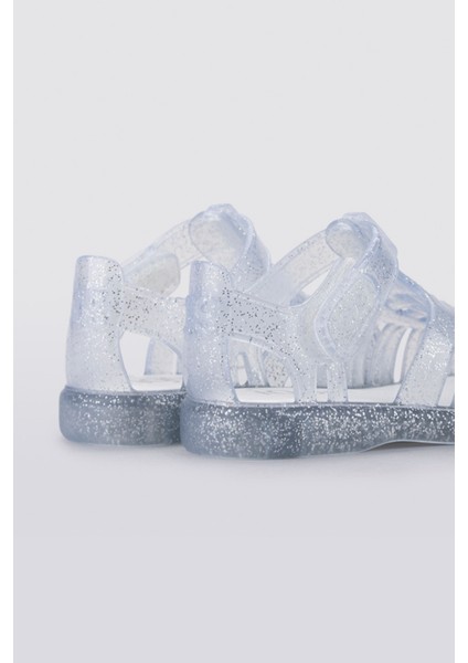 Tobby Gloss Glitter Kız Çocuk Şeffaf Simli Sandalet S10308-091 fırsatları