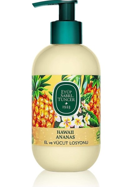 Warm Sugar Duş Jeli 750 Ml, Hawaii Ananas Losyon 280ML, Hawaii Ananas Peeling 400ML