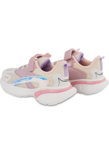 Garantili Ortopedik Sneaker Çocuk Spor Ayakkabı 31-32-33-34-35-36 Numara Somon Renk fırsatları