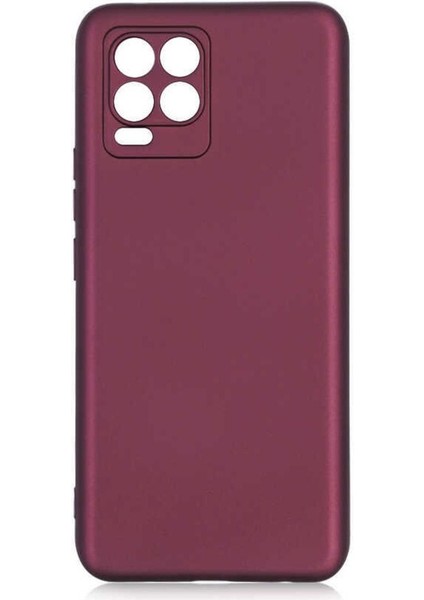 Realme 8 Için Uyumlu Kılıf Yumuşak Dokulu Renkli Esnek Silikon Premier Kapak