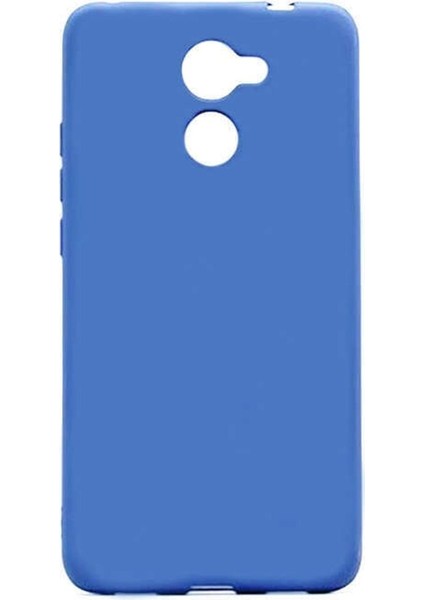 Huawei Y7 Prime Için Uyumlu Kılıf Yumuşak Dokulu Renkli Esnek Silikon Premier Kapak