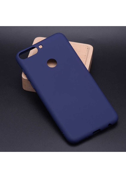 Huawei Y7 2018 Için Uyumlu Kılıf Yumuşak Soft Renkli Kapak Premier Silikon