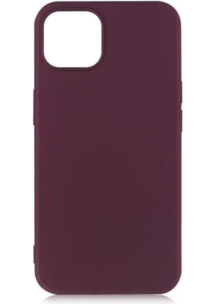 Apple iPhone 13 Için Uyumlu Kılıf Yumuşak Dokulu Renkli Esnek Silikon Premier Kapak