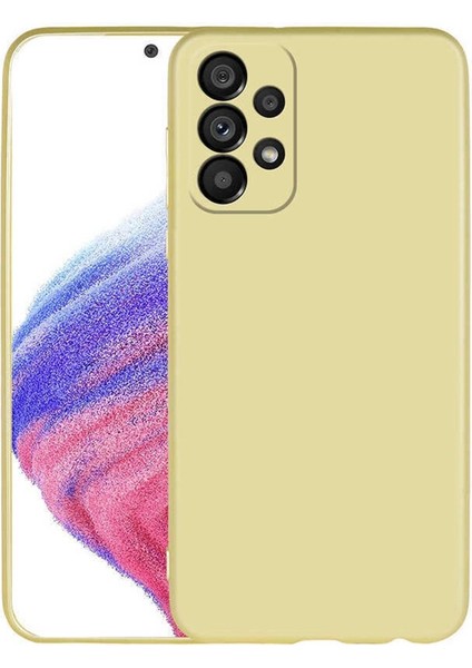 Samsung Galaxy A33 5g Için Uyumlu Kılıf Yumuşak Dokulu Renkli Esnek Silikon Premier Kapak