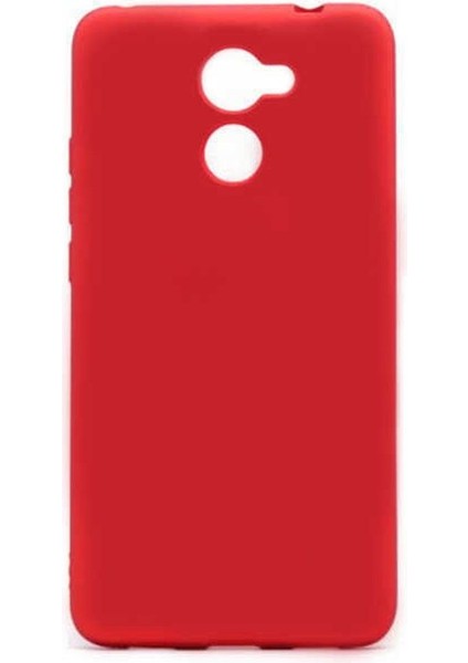 Huawei Y7 Prime Için Uyumlu Kılıf Yumuşak Dokulu Renkli Esnek Silikon Premier Kapak