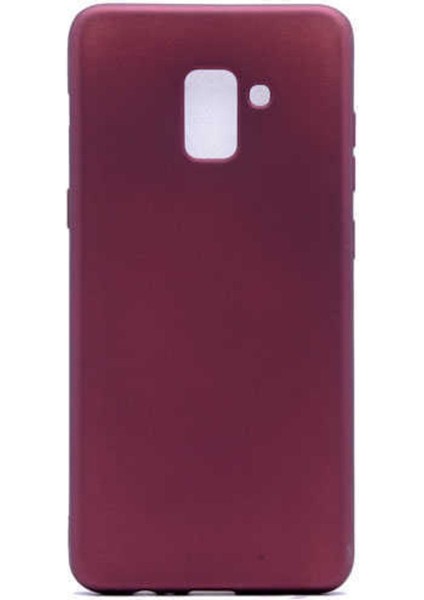 Samsung Galaxy A8 2018 Için Uyumlu Yummuşak Premier Kapak Kılıf