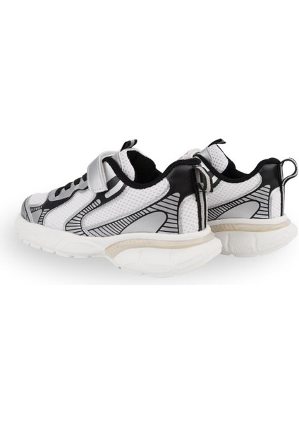 Garantili Ortopedik Sneaker Çocuk Spor Ayakkabı 26-27-28-29 Numara Beyaz fırsatları