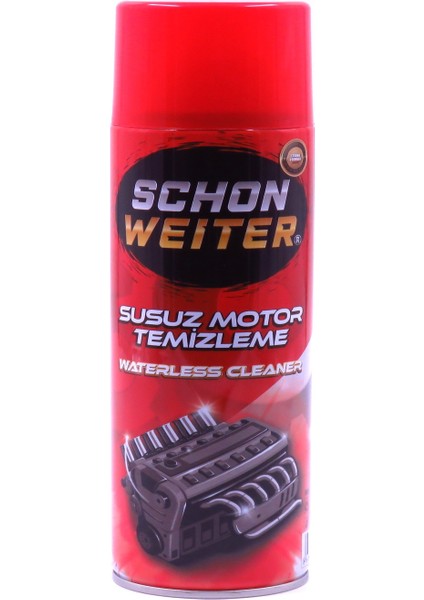 Susuz Motor Temizleyici 500 ml, Aerosol Sprey, Motor Kir ve Yağ Sökücü