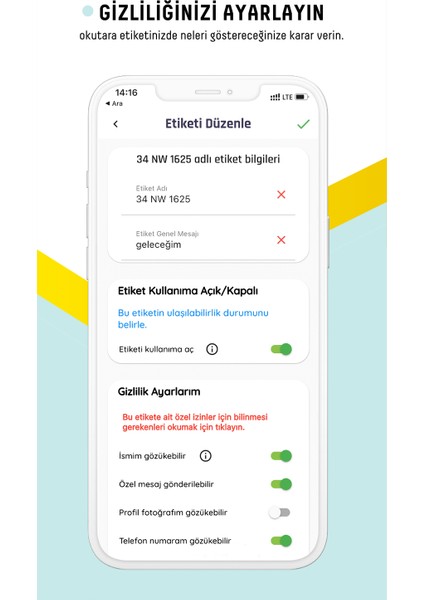 Araç Cam Etiketi Numaratör (Qr Kimlik) - Ömür Boyu Lisans