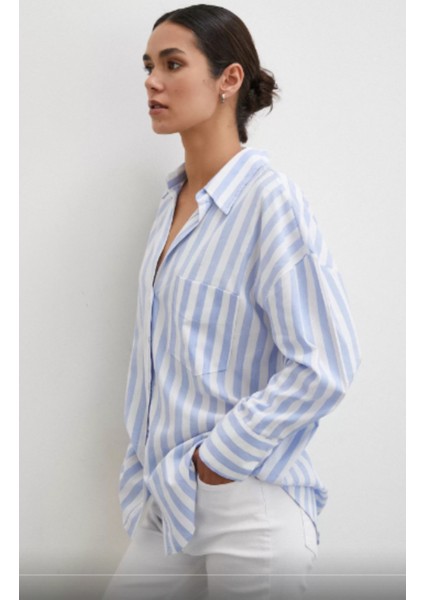 Mavi Çizgili Gömlek fiyatları