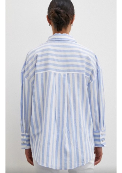 Mavi Çizgili Gömlek fırsatları