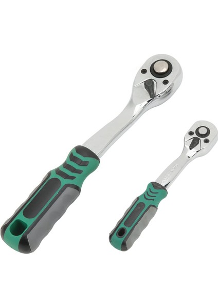 1/4" ve 1/2" Cırcır Kolu 72 Diş Kaliteli (Iki Ürün Bir Arada)