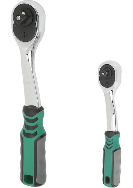 1/4" ve 1/2" Cırcır Kolu 72 Diş Kaliteli (Iki Ürün Bir Arada)