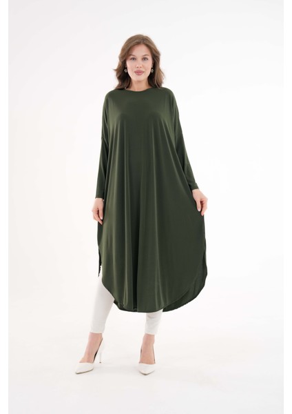 Yanları Yırtmaçlı Sandy Tunik