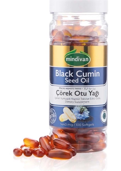 Çörekotu Yağı Softjel 1000 Mg 100 Kapsül