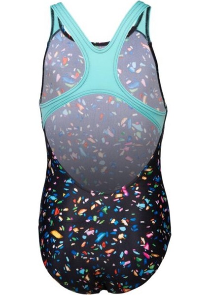 Gırl's Arena Confettı Swımsuıt Swım Pro Back Kız Çocuk Yüzücü Mayosu modelleri