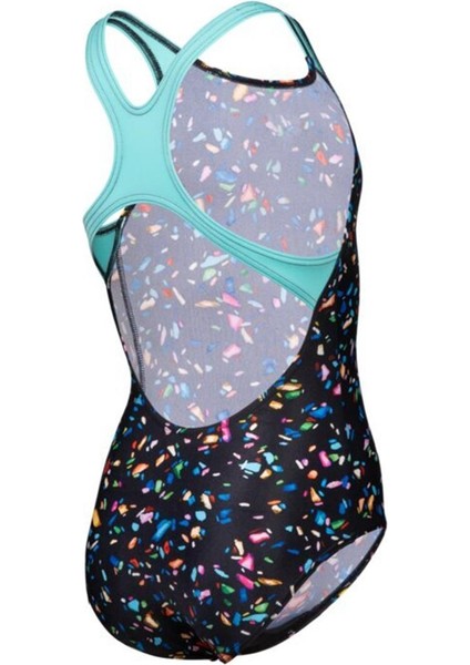 Gırl's Arena Confettı Swımsuıt Swım Pro Back Kız Çocuk Yüzücü Mayosu fırsatları