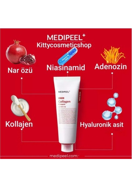 Kırmızı Lakto Peptid Kollajen Bariyer Krem 80 ml