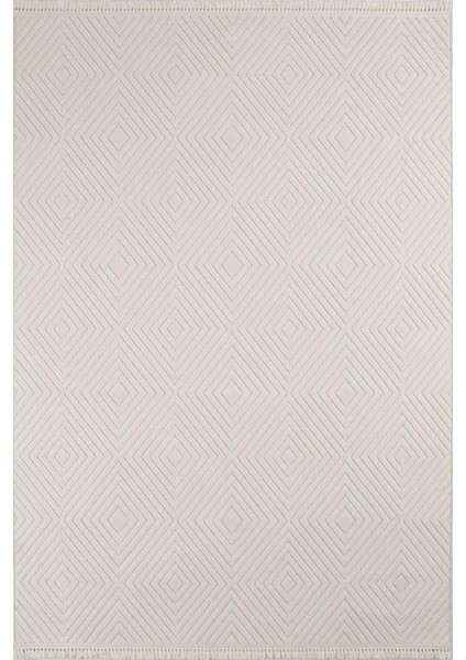 Molde 9205 Krem Koridor Halısı Kesme Yolluk Mutfak Halısı Modern Salon halısı