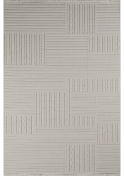 Molde 9201 Krem Koridor Halısı Kesme Yolluk Mutfak Halısı Modern Salon halısı