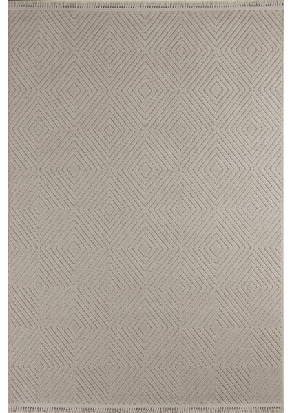 Molde 9208 Bej Koridor Halısı Kesme Yolluk Mutfak Halısı Modern Salon halısı