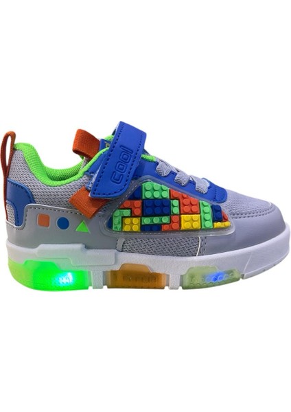 Orijinal Cool Kids Legos Ortopedik Işıklı Çocuk Spor Ayakkabı