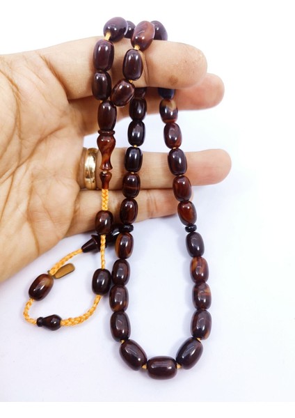 Isa Balkaya Usta Eseri 12 Kat Ipe Dizili Konik Delim(Eski Usul) Eski Sıkma Kehribar Sertifikalı 7345 fırsatları