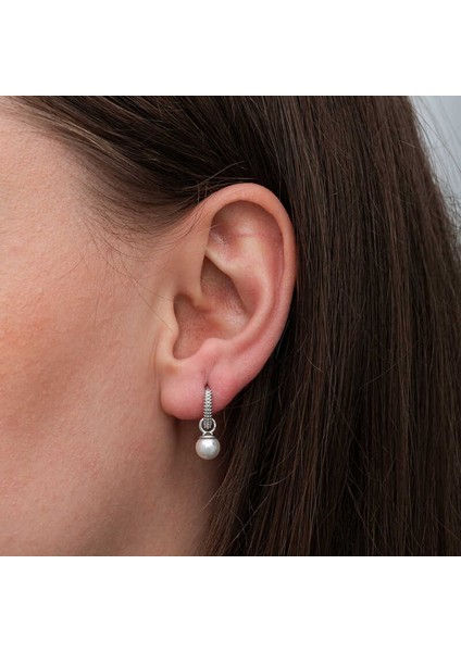Gümüş Inci Kadın Küpe fırsatları