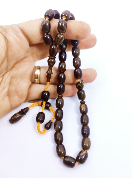 Isa Balkaya Usta Eseri 12 Kat Ipe Dizili Konik Delim(Eski Usul) Eski Sıkma Kehribar Sertifikalı 7347 fırsatları