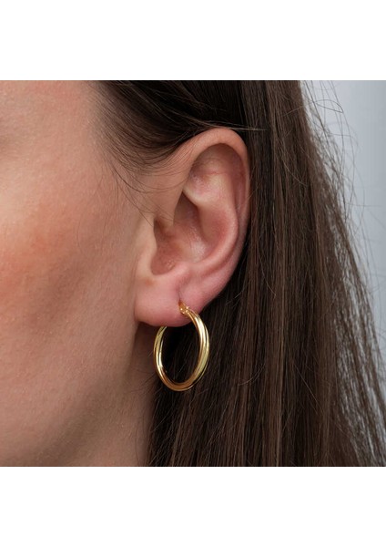 Gümüş Gold 3 mm Burgu Şarnel Küpe fırsatları