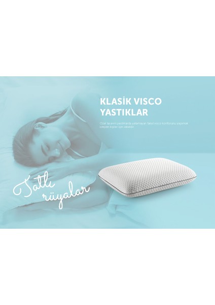 SOĞUTUCU JELLİ VİSCO KLASİK YASTIK