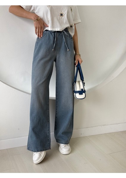Geniş Paça Rahat Jean