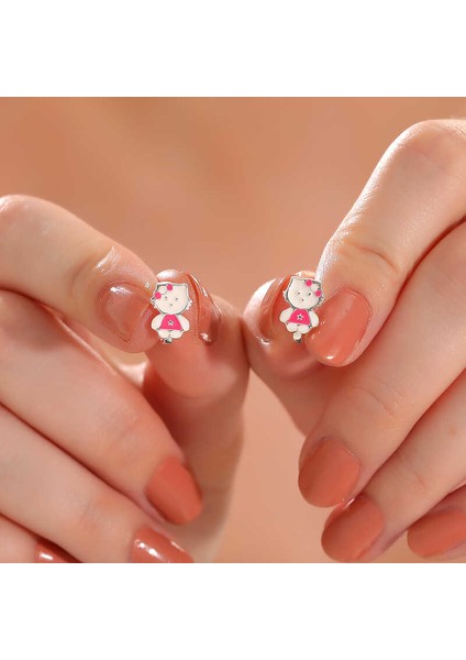 Gümüş Kedi Çocuk Küpesi fiyatları