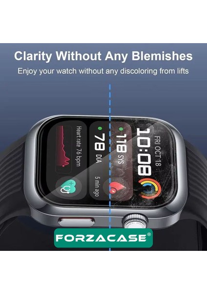 Huawei Watch D2 Için Çerçeveli Tam Kaplayan 3D Pet Ekran Koruyucu Film - FC016 modelleri